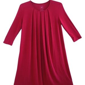 Organic Cotton maternity long sleeve A-Line dress